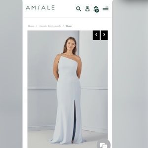 Amsale “Sloan” Bridesmaid Dress